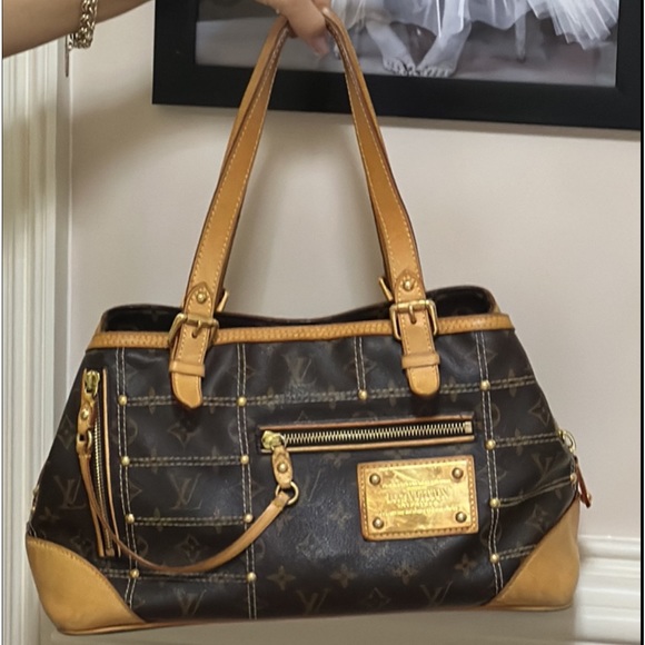 Louis Vuitton Limited Edition Monogram Canvas Riveting Bag - Picture 2 of 16